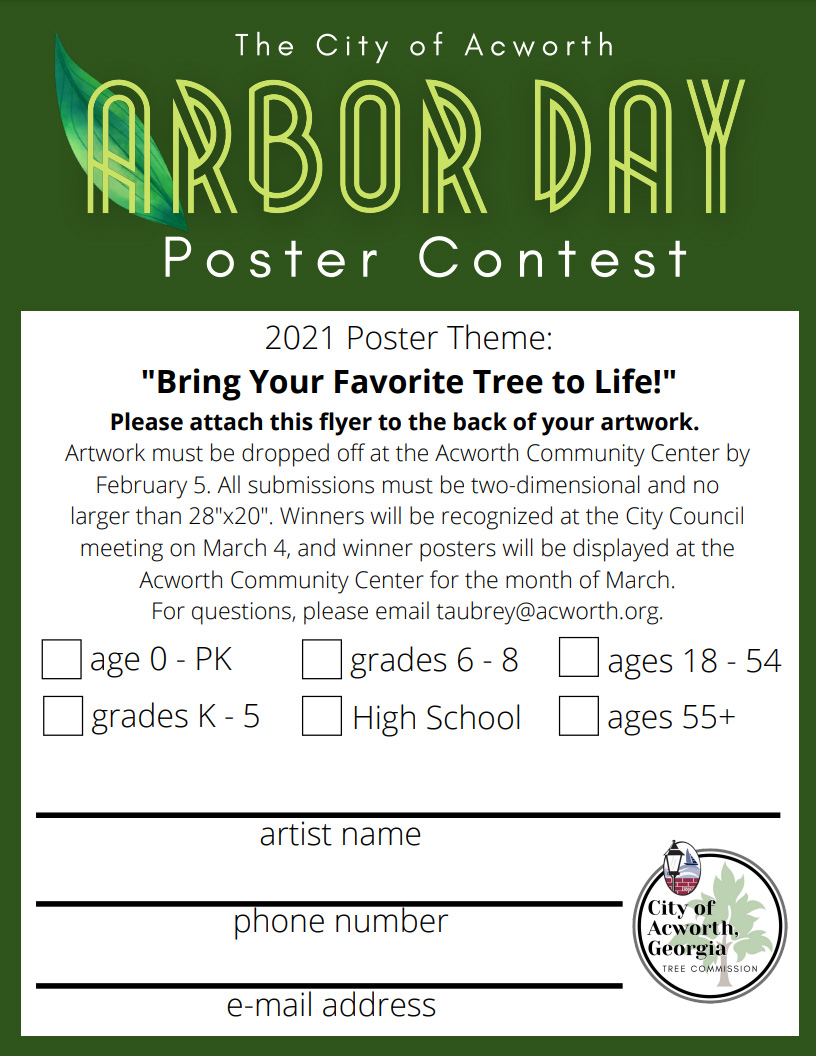 Arbor Day Poster Contest